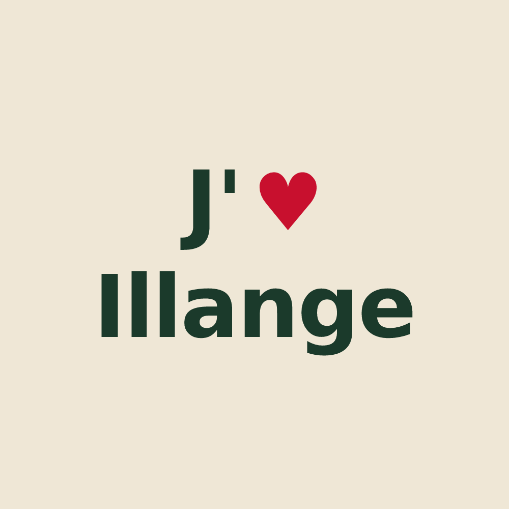 Tote bag personnalisé Illange — design J'aime Illange