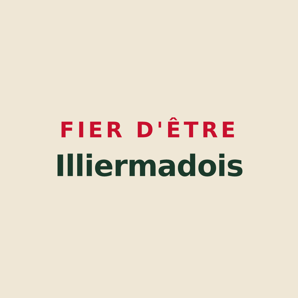 Tote bag « Fier d'être Illiermadois » — design pour Illier-et-Laramade