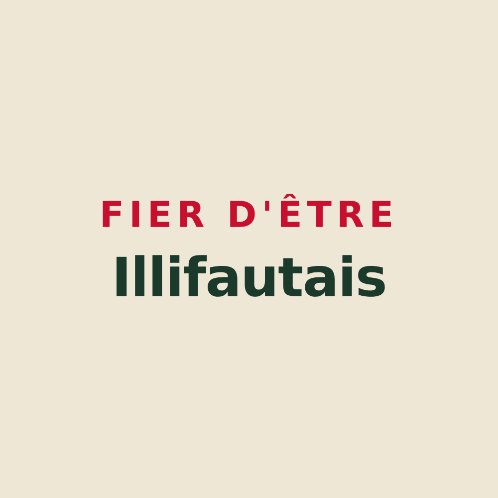Tote bag « Fier d'être Illifautais » — design pour Illifaut