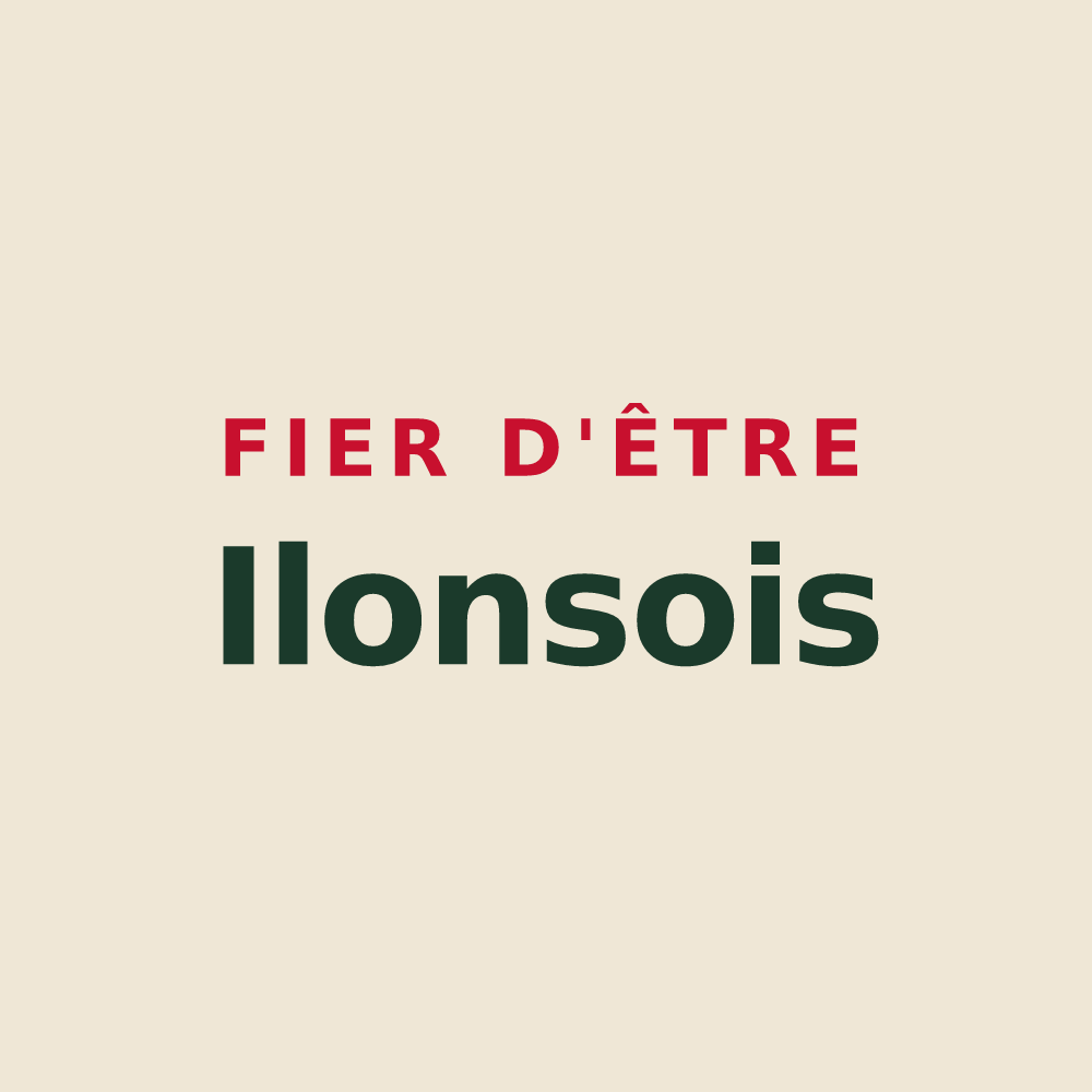 Tote bag « Fier d'être Ilonsois » — design pour Ilonse