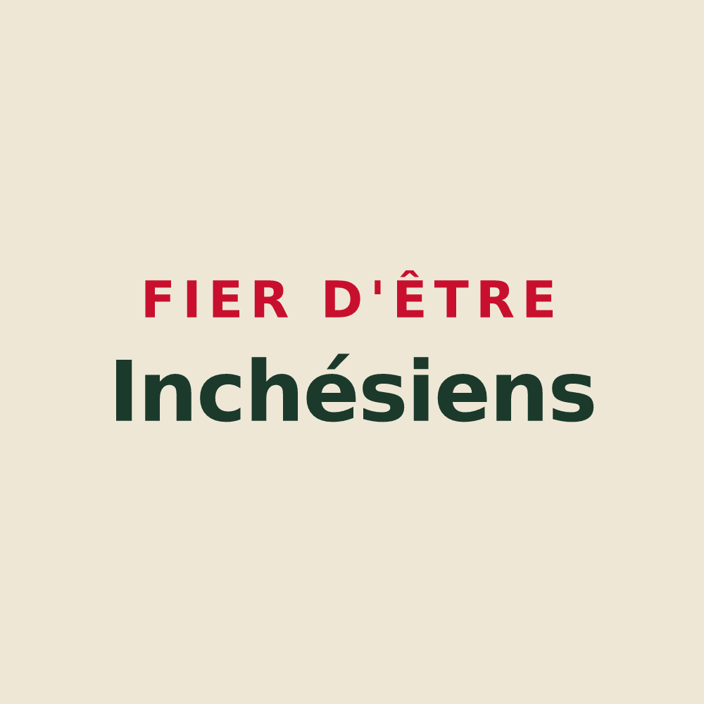 Tote bag « Fier d'être Inchésiens » — design pour Inchy