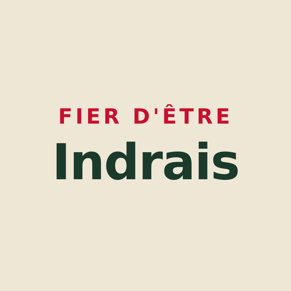 Tote bag « Fier d'être Indrais » — design pour Indre