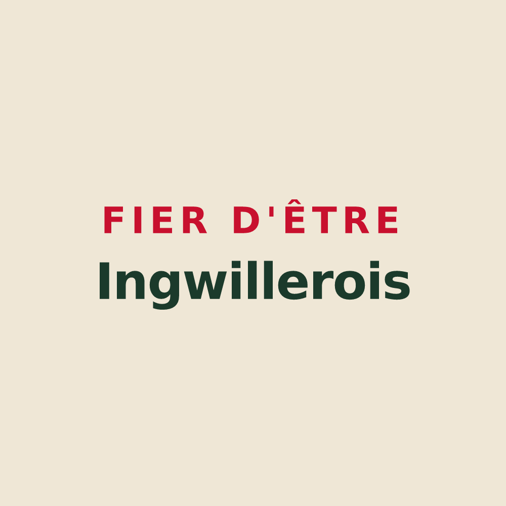 Tote bag « Fier d'être Ingwillerois » — design pour Ingwiller