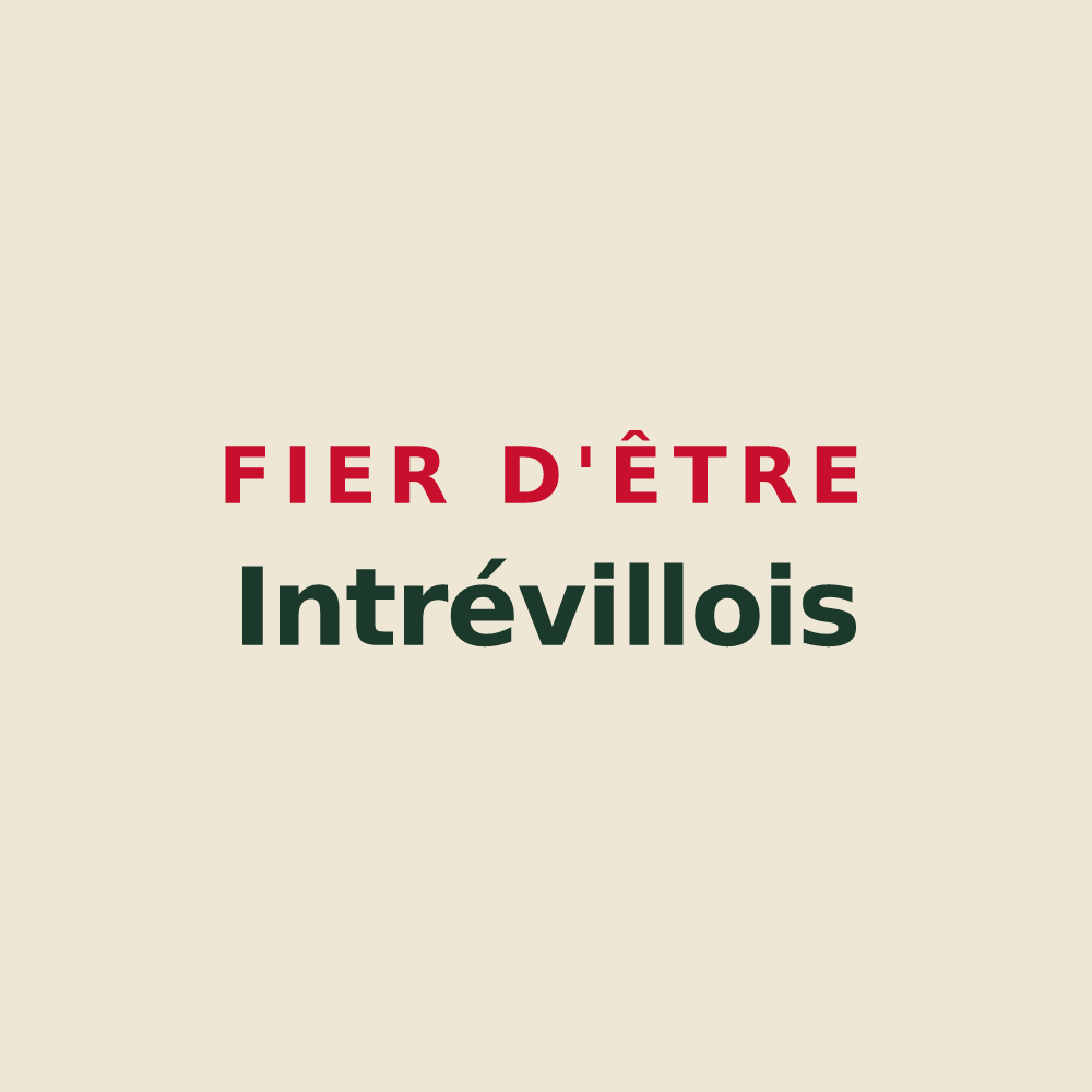 Tote bag « Fier d'être Intrévillois » — design pour Intréville