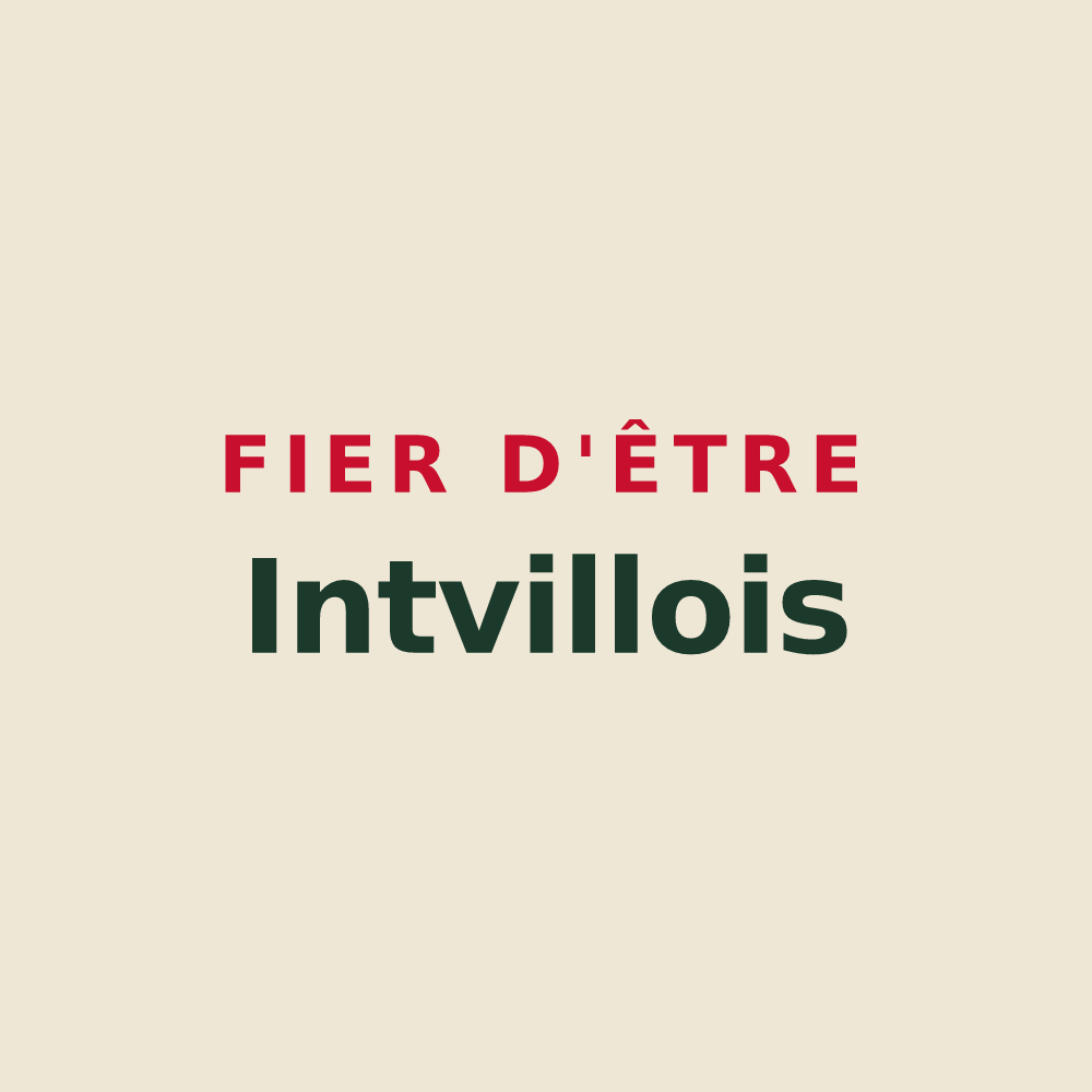 Tote bag « Fier d'être Intvillois » — design pour Intville-la-Guétard