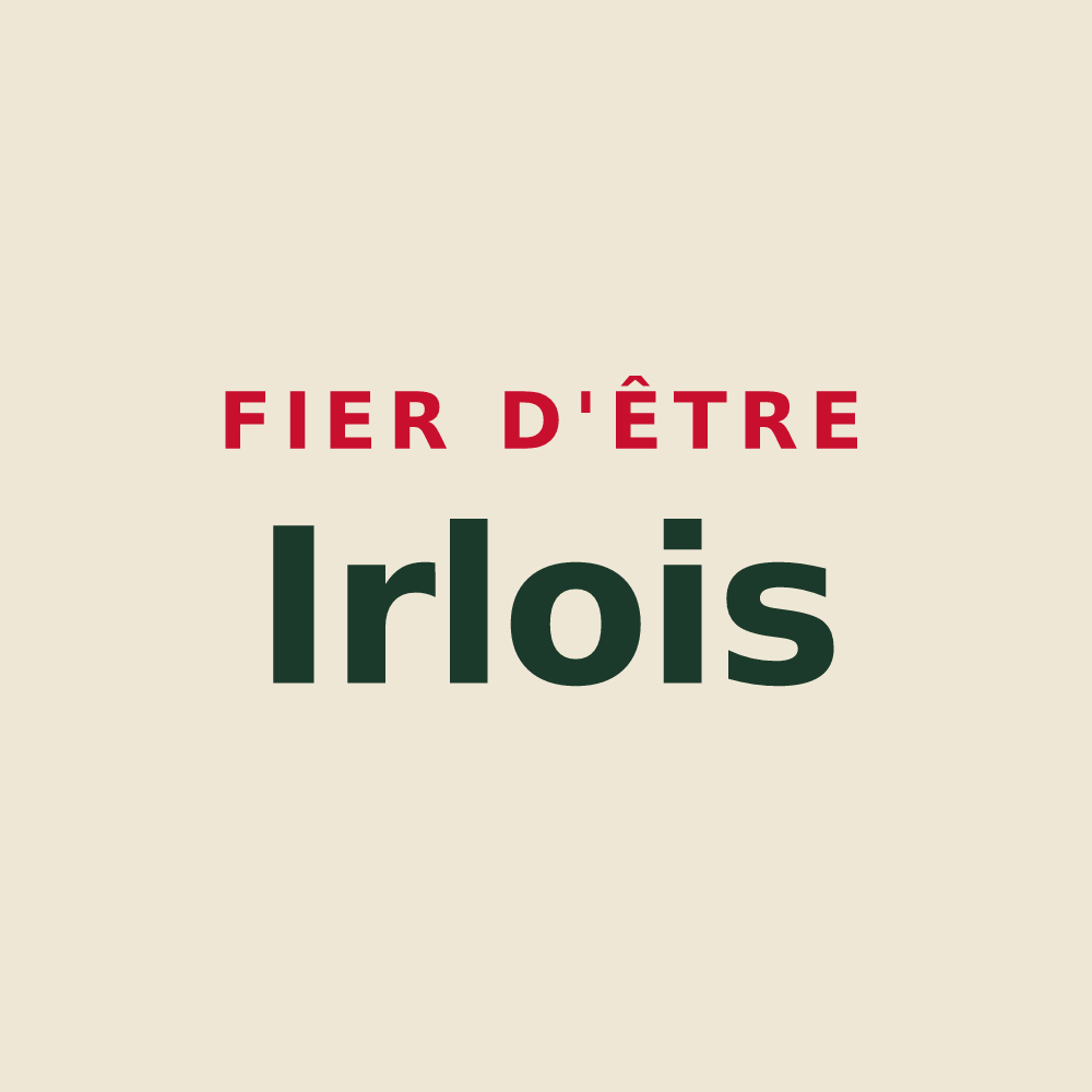 Tote bag « Fier d'être Irlois » — design pour Irles