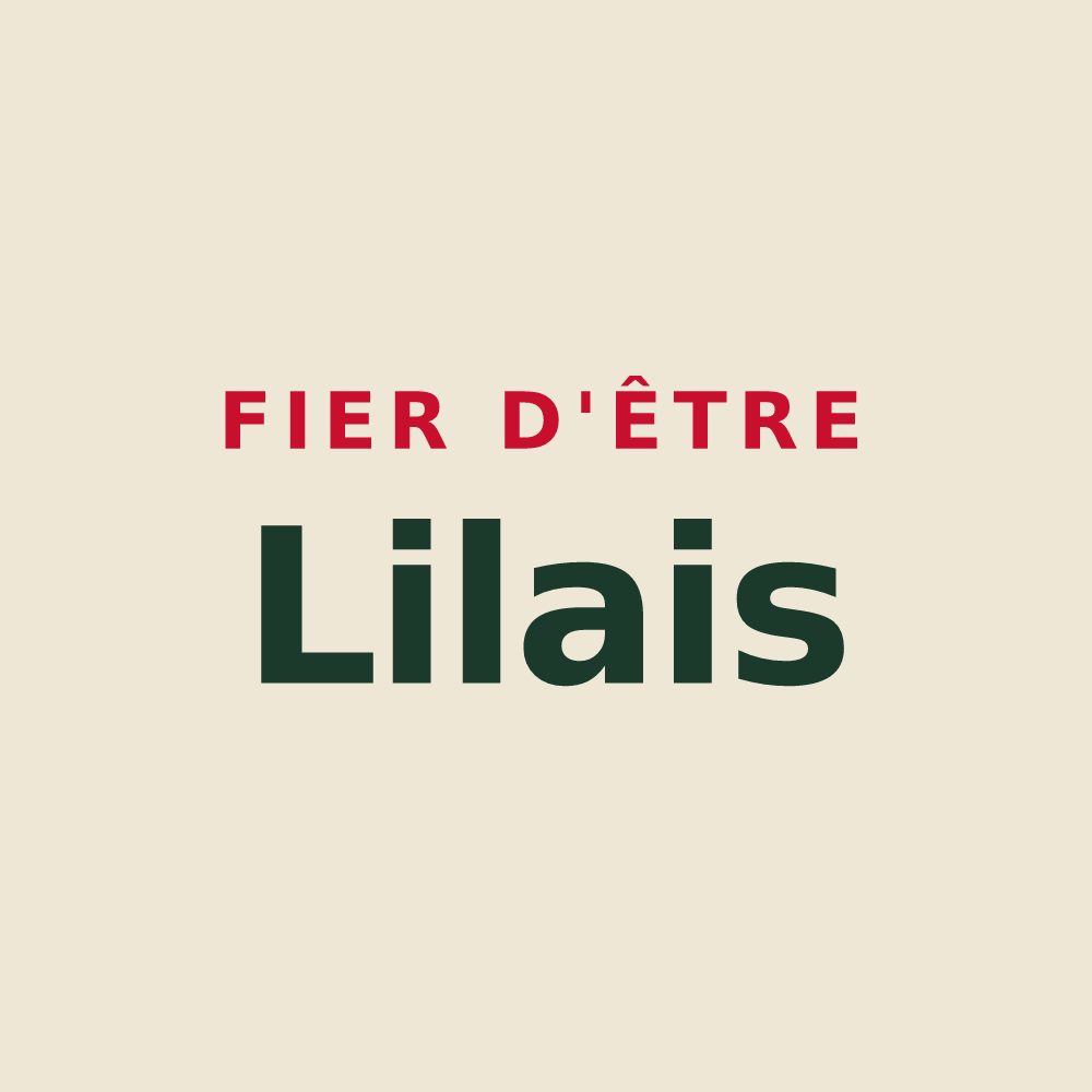 Tote bag « Fier d'être Lilais » — design pour Isle-Saint-Georges