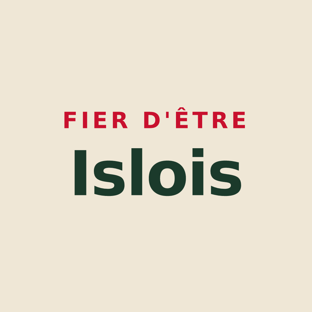 Tote bag « Fier d'être Islois » — design pour Isle-sur-Marne