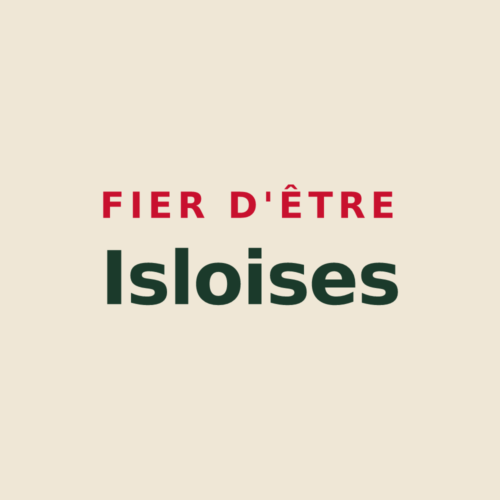 Tote bag « Fier d'être Isloises » — design pour Isle