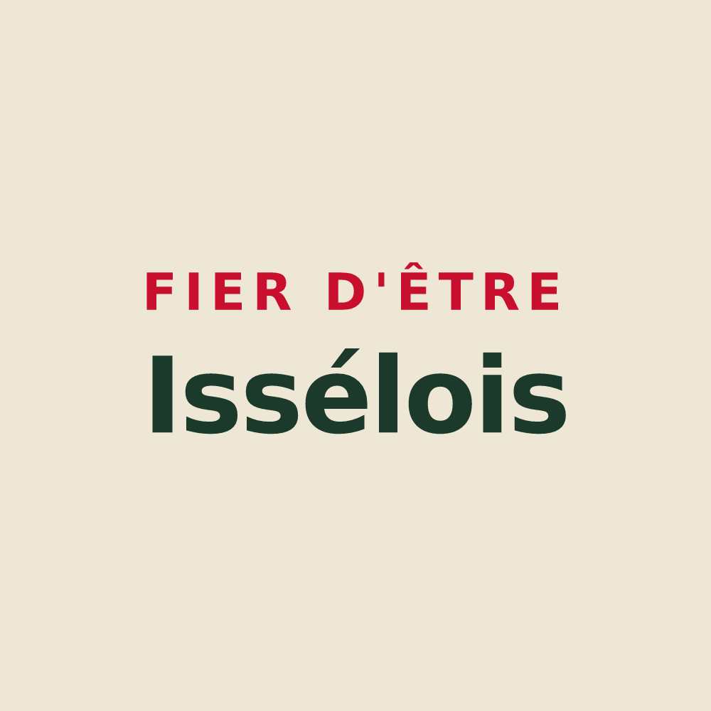 Tote bag « Fier d'être Issélois » — design pour Issel