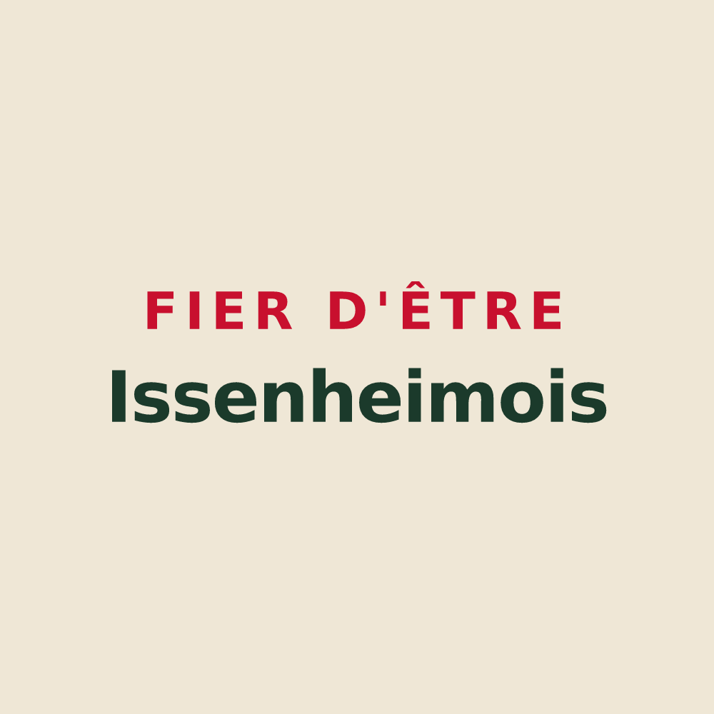 Tote bag « Fier d'être Issenheimois » — design pour Issenheim