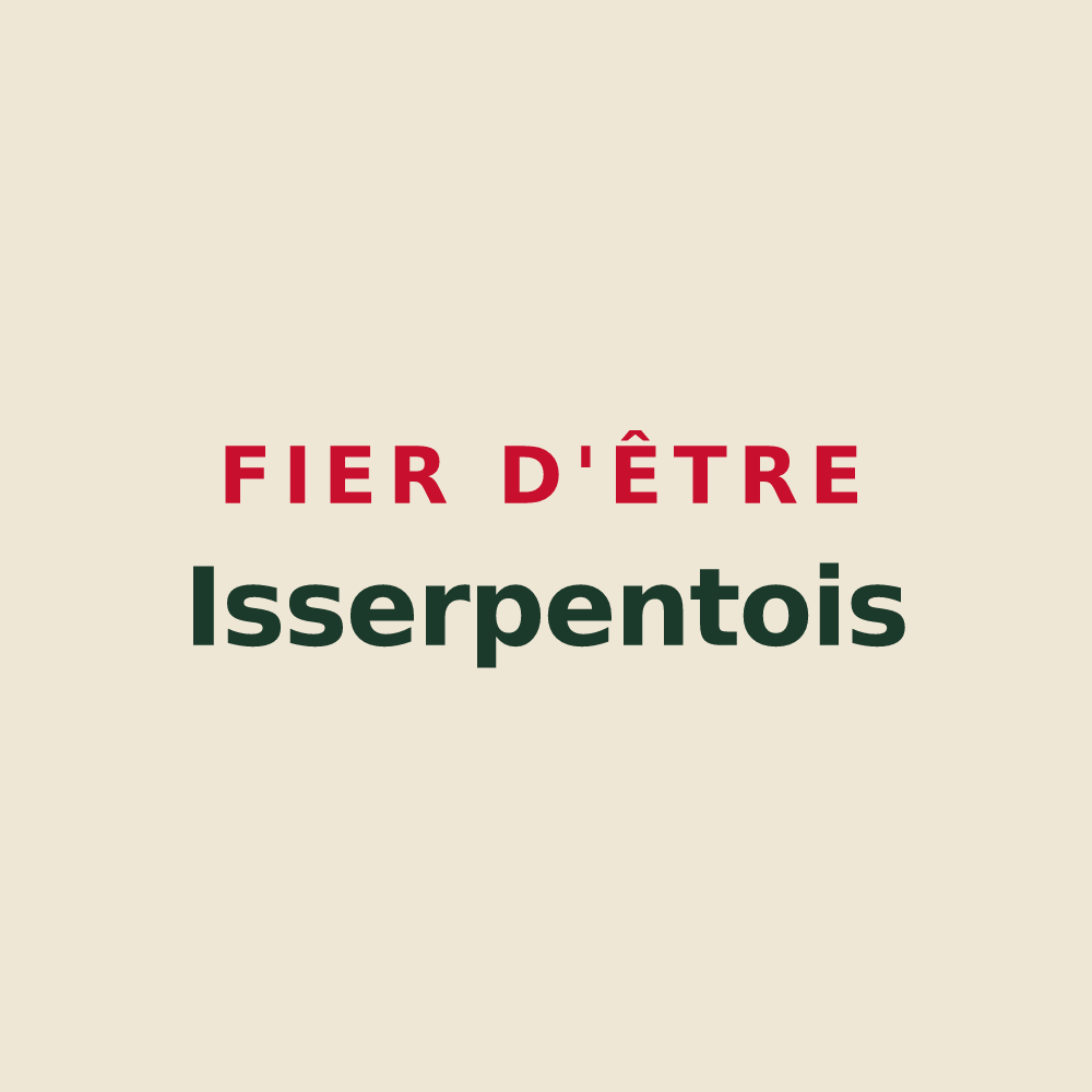 Tote bag « Fier d'être Isserpentois » — design pour Isserpent