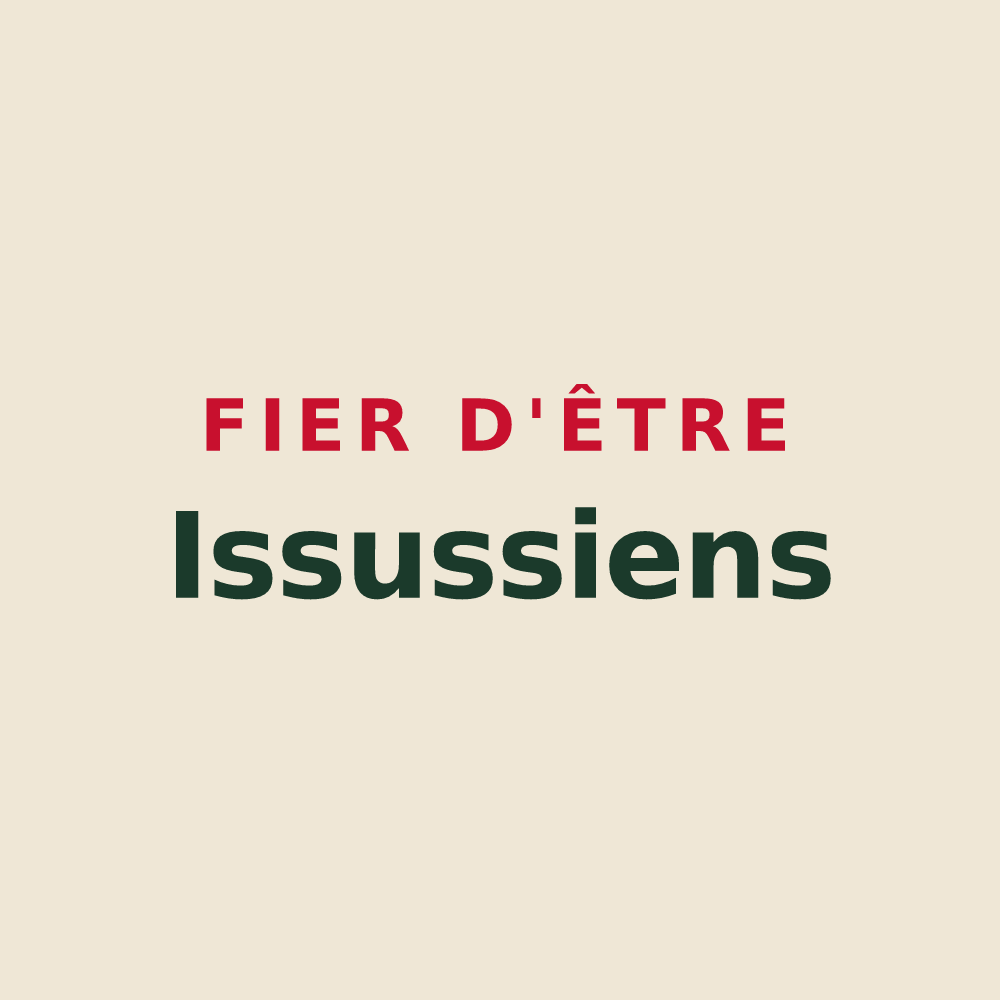 Tote bag « Fier d'être Issussiens » — design pour Issus