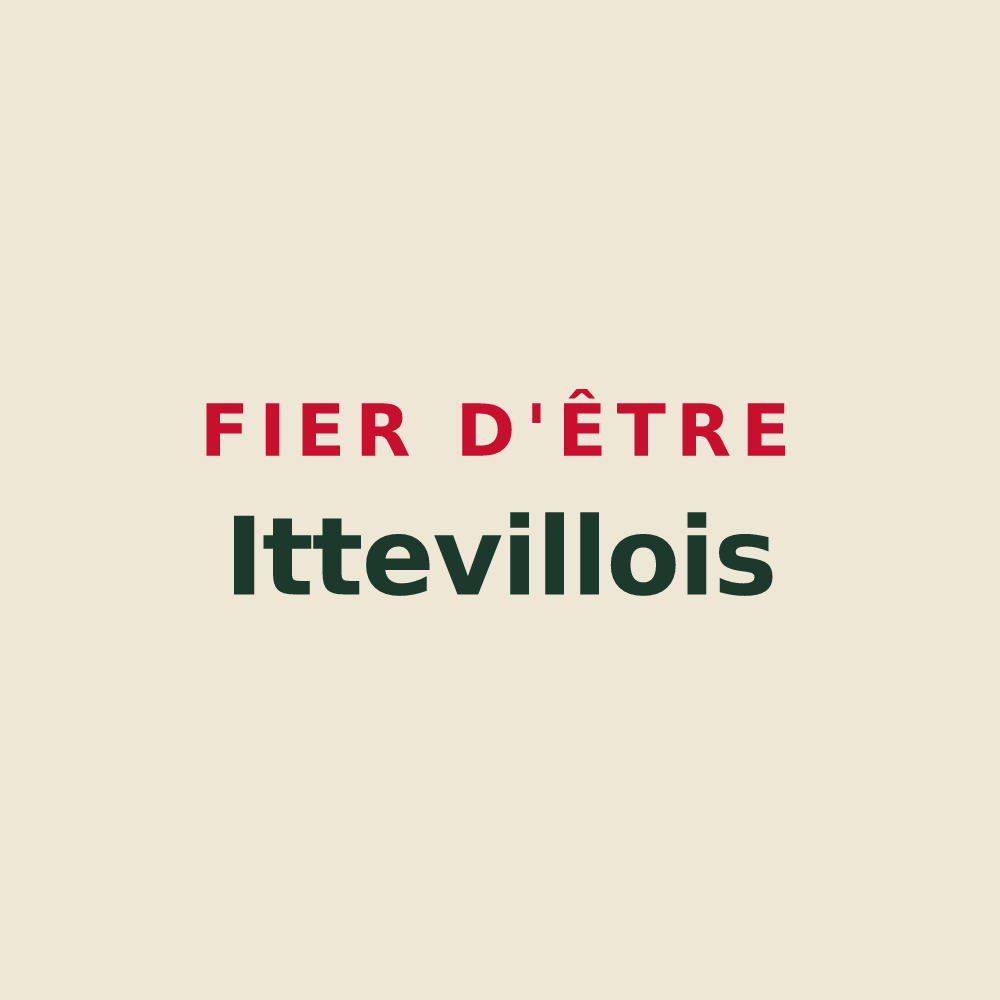 Tote bag « Fier d'être Ittevillois » — design pour Itteville