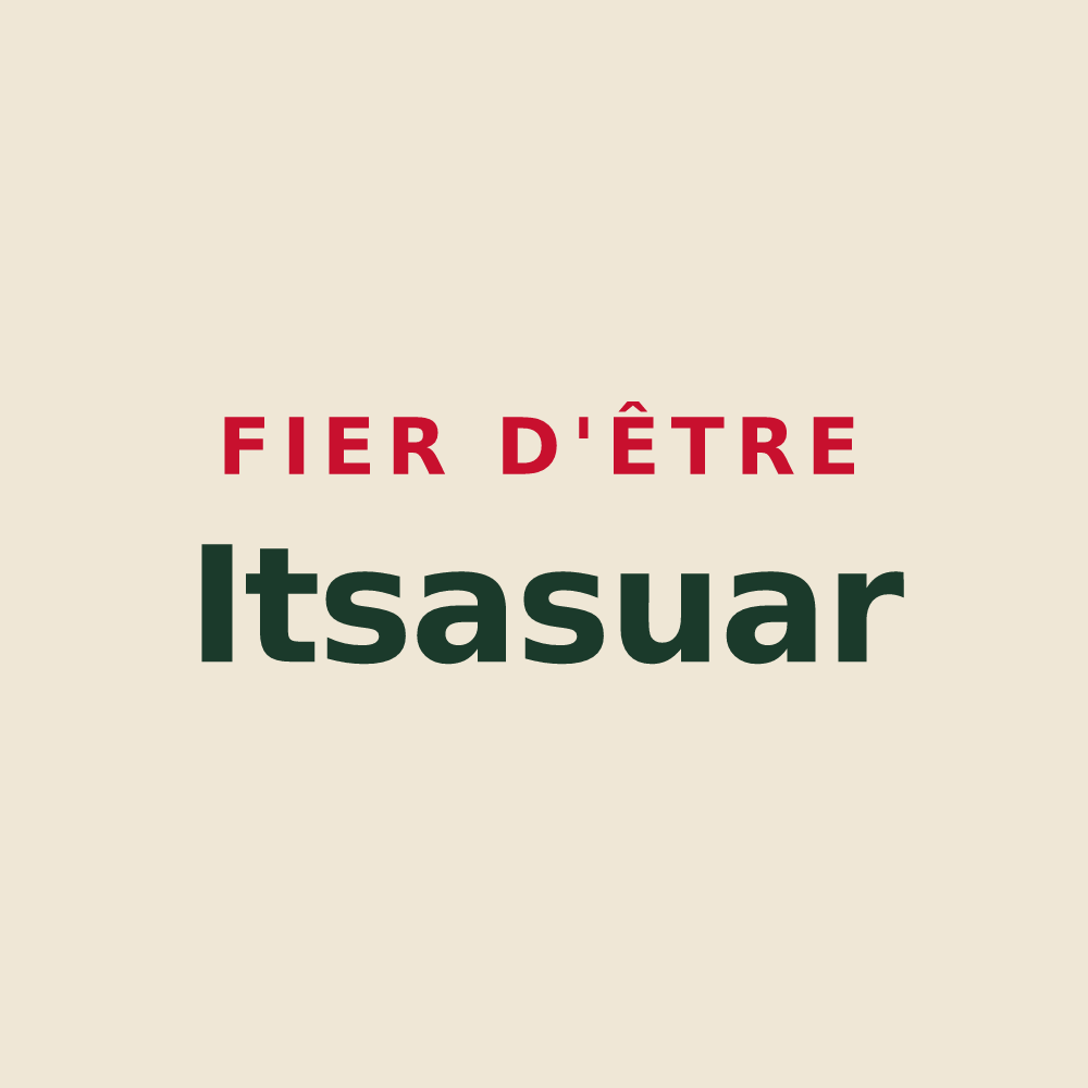 Tote bag « Fier d'être Itsasuar » — design pour Itxassou