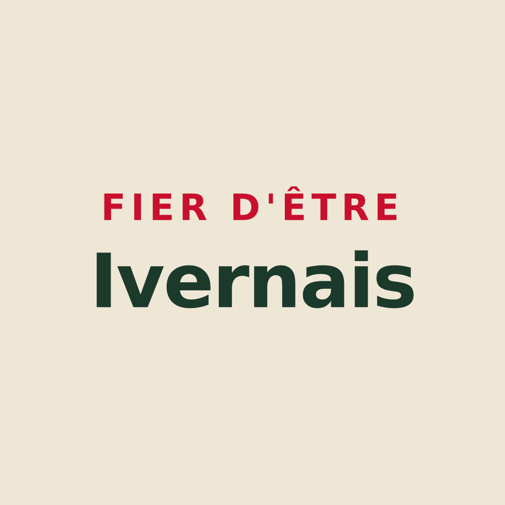 Tote bag « Fier d'être Ivernais » — design pour Iverny