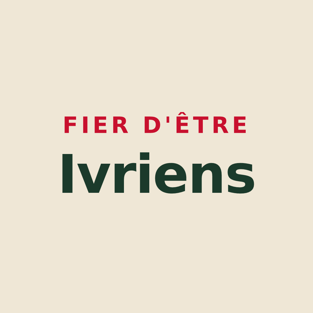 Tote bag « Fier d'être Ivriens » — design pour Ivry-le-Temple