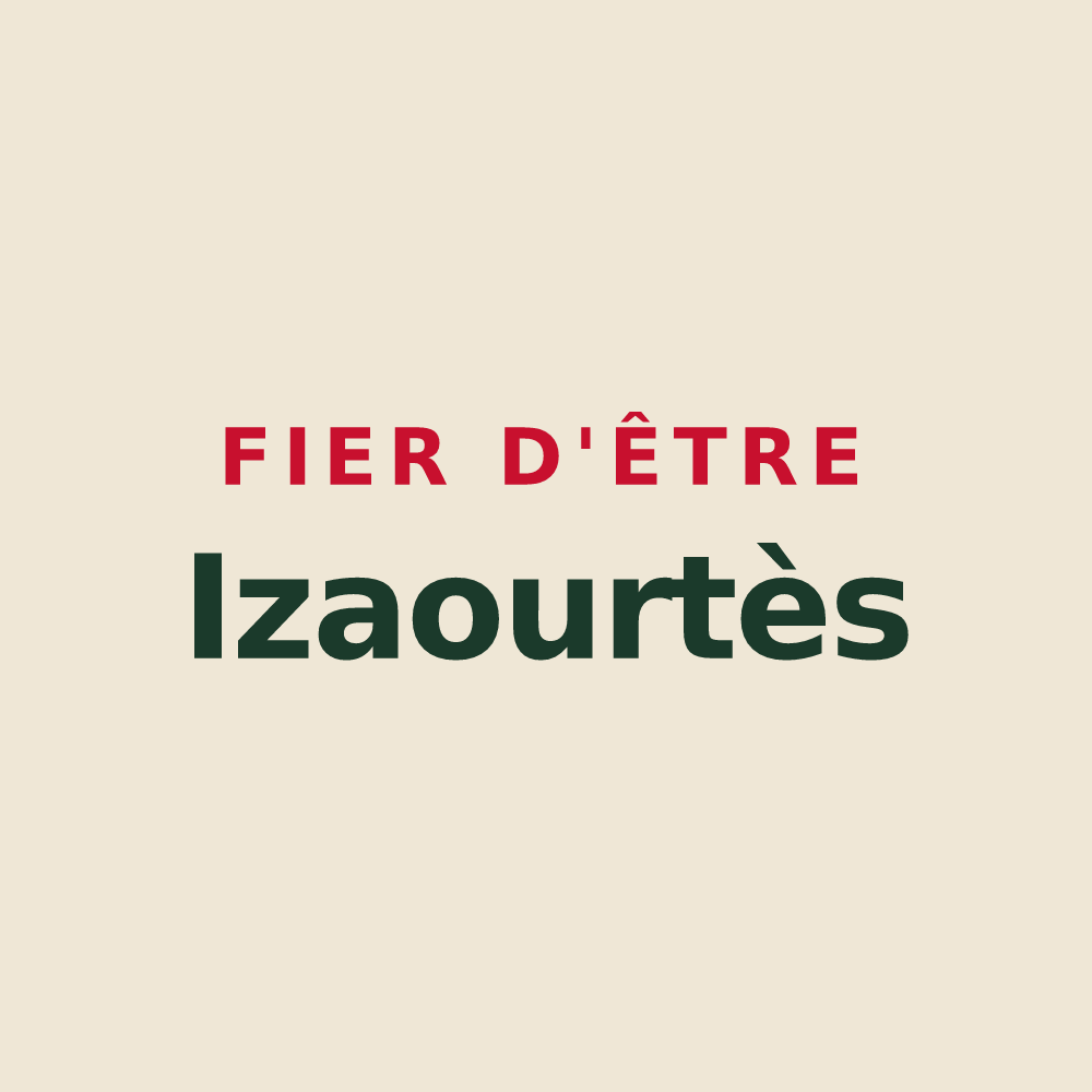 Tote bag « Fier d'être Izaourtès » — design pour Izaourt