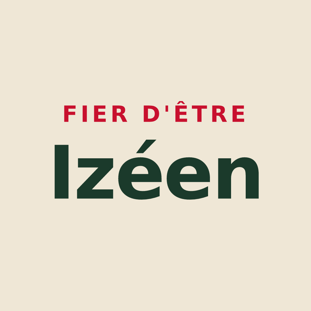 Tote bag « Fier d'être Izéen » — design pour Izé