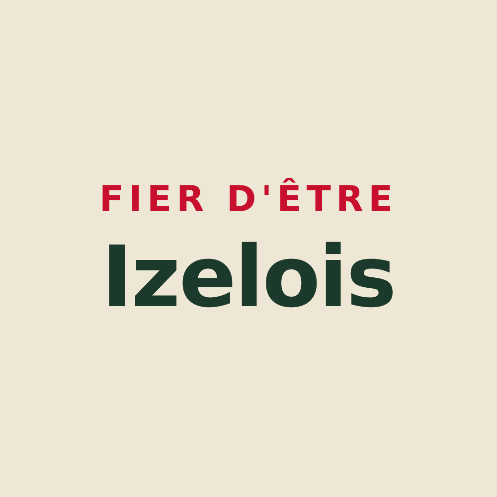 Tote bag « Fier d'être Izelois » — design pour Izel-lès-Hameau