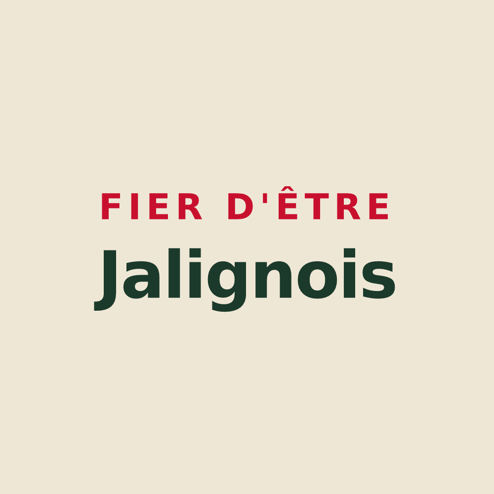 Tote bag « Fier d'être Jalignois » — design pour Jaligny-sur-Besbre