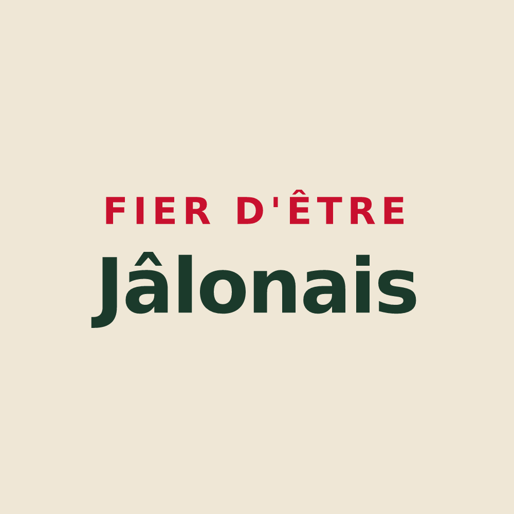 Tote bag « Fier d'être Jâlonais » — design pour Jâlons