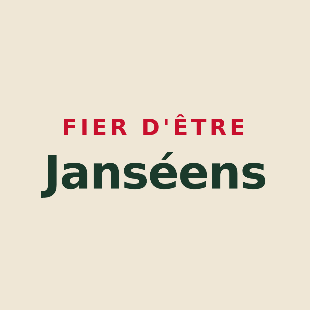 Tote bag « Fier d'être Janséens » — design pour Jans