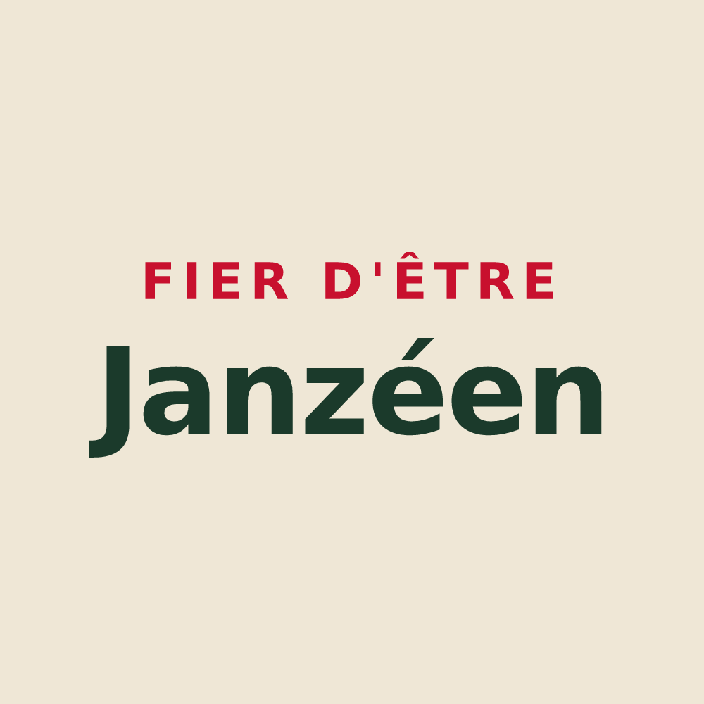 Tote bag « Fier d'être Janzéen » — design pour Janzé