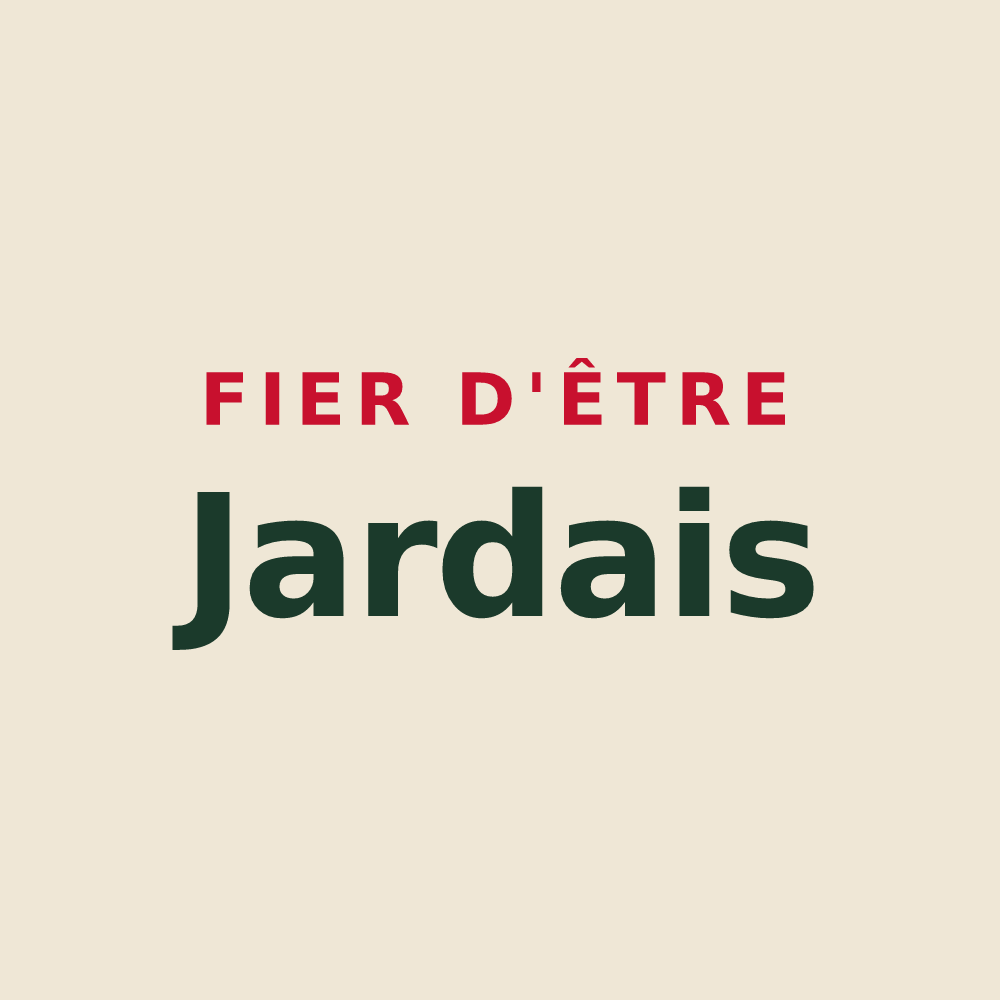 Tote bag « Fier d'être Jardais » — design pour Jard-sur-Mer