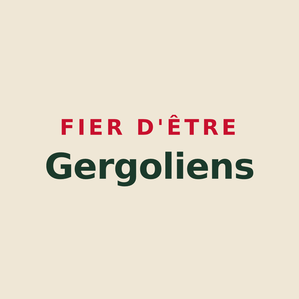 Tote bag « Fier d'être Gergoliens » — design pour Jargeau