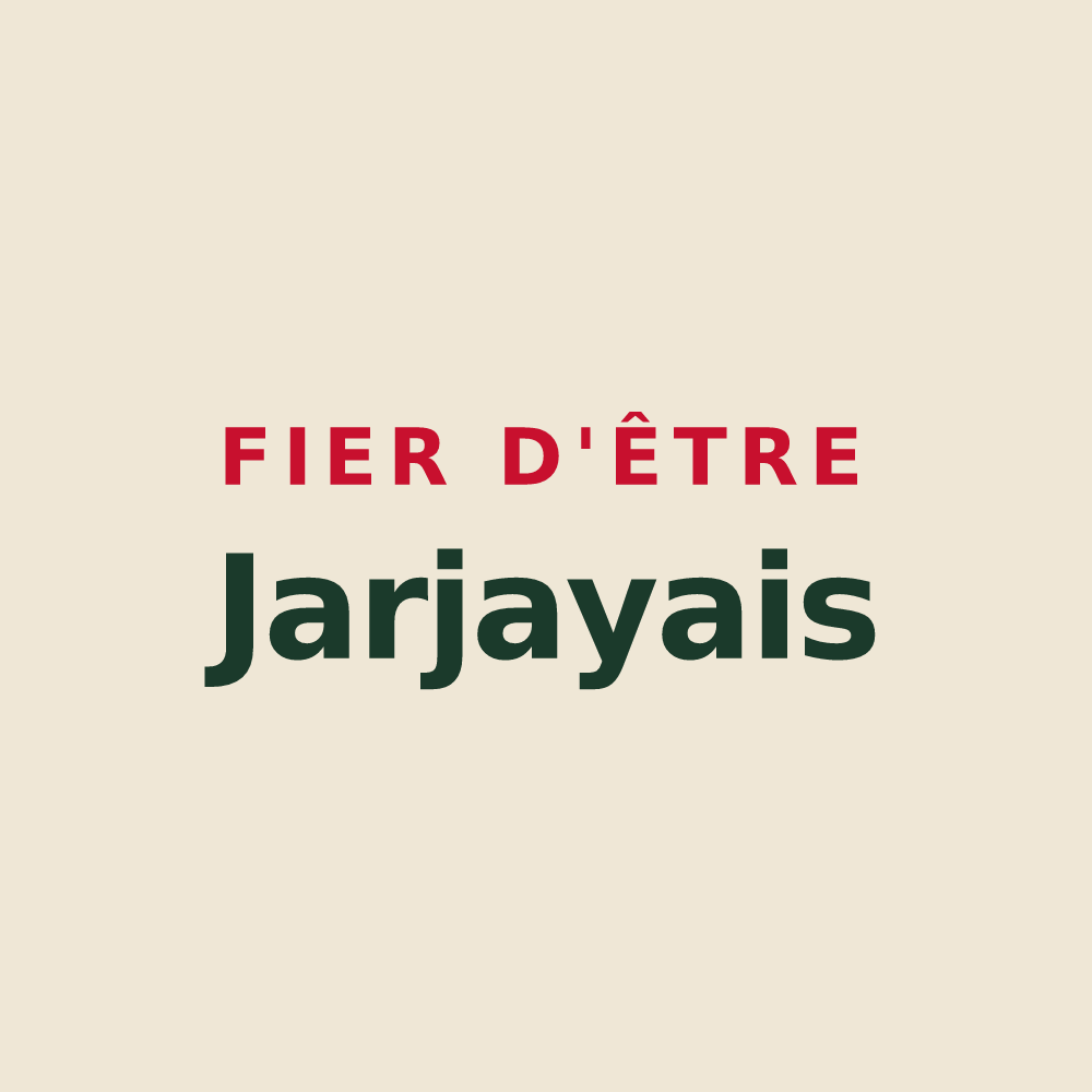Tote bag « Fier d'être Jarjayais » — design pour Jarjayes