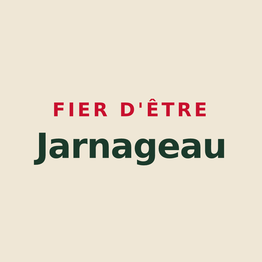 Tote bag « Fier d'être Jarnageau » — design pour Jarnages