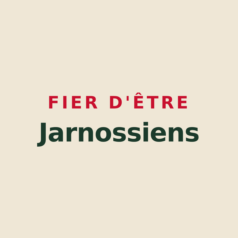 Tote bag « Fier d'être Jarnossiens » — design pour Jarnosse