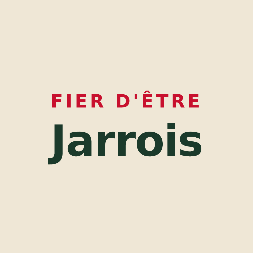 Tote bag « Fier d'être Jarrois » — design pour Jarrie