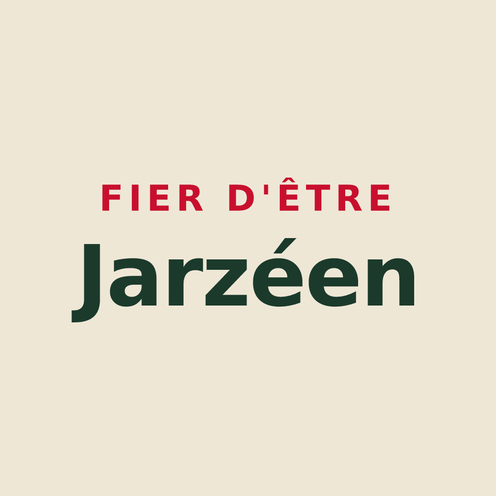 Tote bag « Fier d'être Jarzéen » — design pour Jarzé Villages