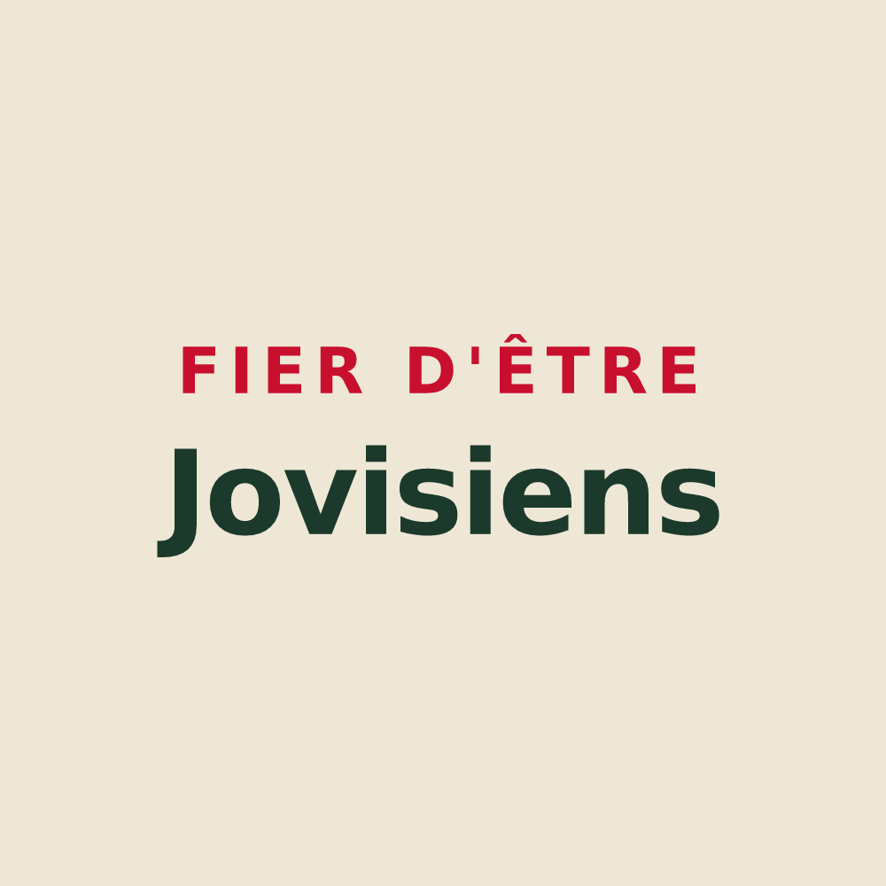 Tote bag « Fier d'être Jovisiens » — design pour Jau-Dignac-et-Loirac