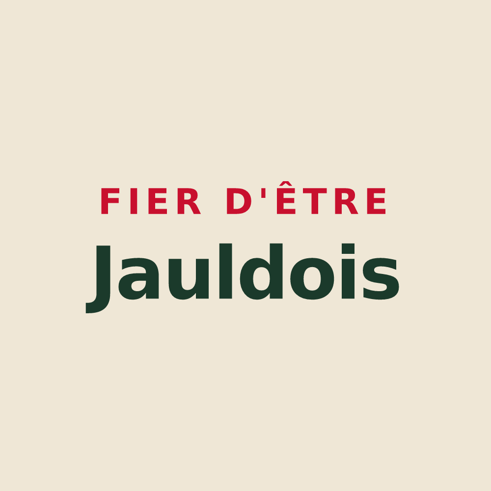 Tote bag « Fier d'être Jauldois » — design pour Jauldes
