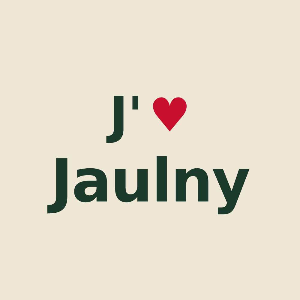 Tote bag personnalisé Jaulny — design J'aime Jaulny