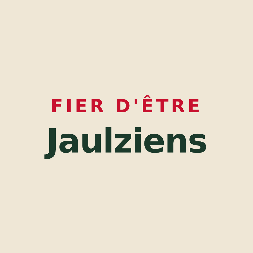 Tote bag « Fier d'être Jaulziens » — design pour Jaulzy