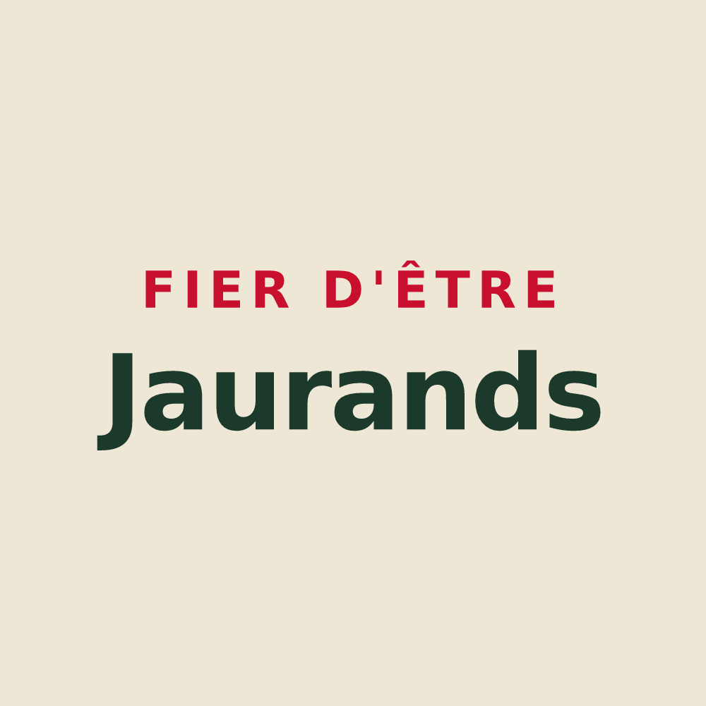 Tote bag « Fier d'être Jaurands » — design pour Jaure