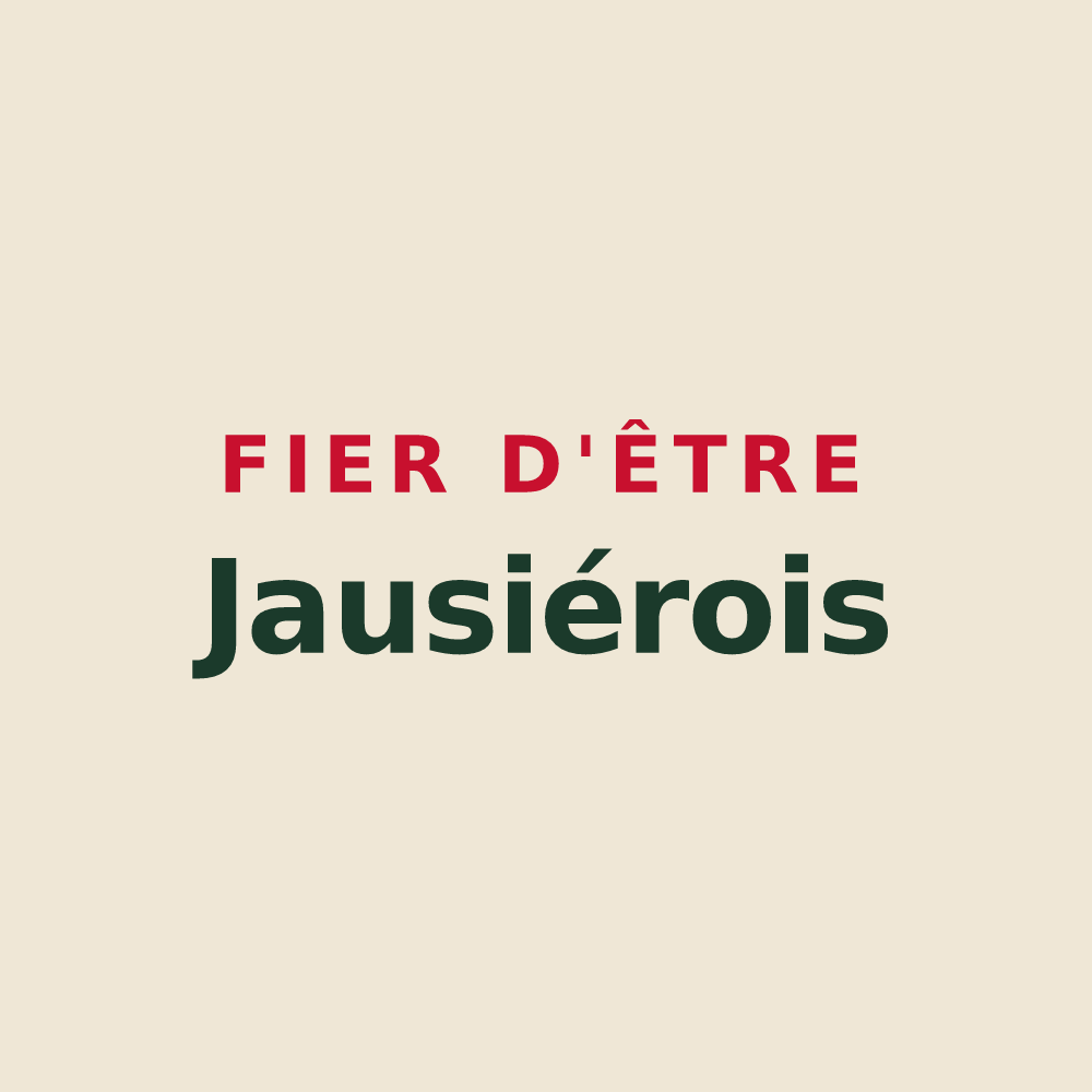Tote bag « Fier d'être Jausiérois » — design pour Jausiers