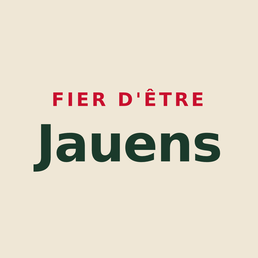Tote bag « Fier d'être Jauens » — design pour Jaux