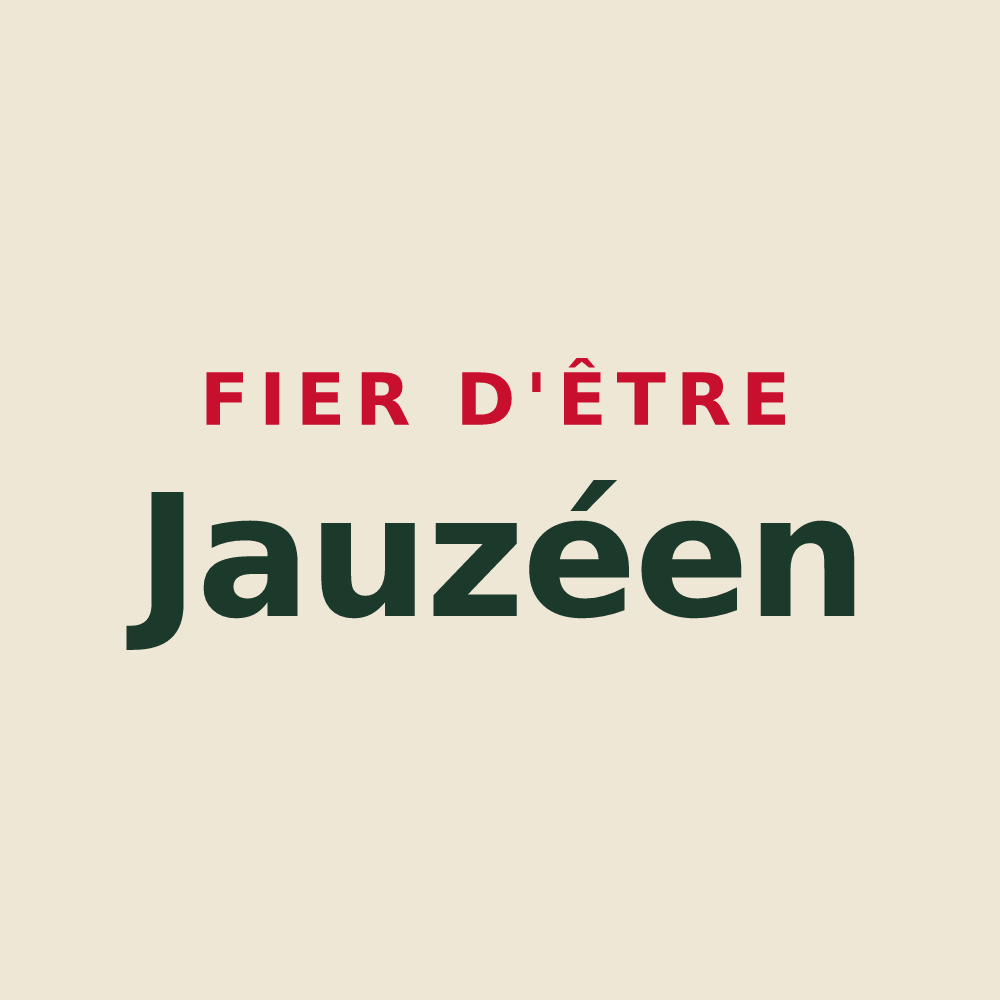 Tote bag « Fier d'être Jauzéen » — design pour Jauzé