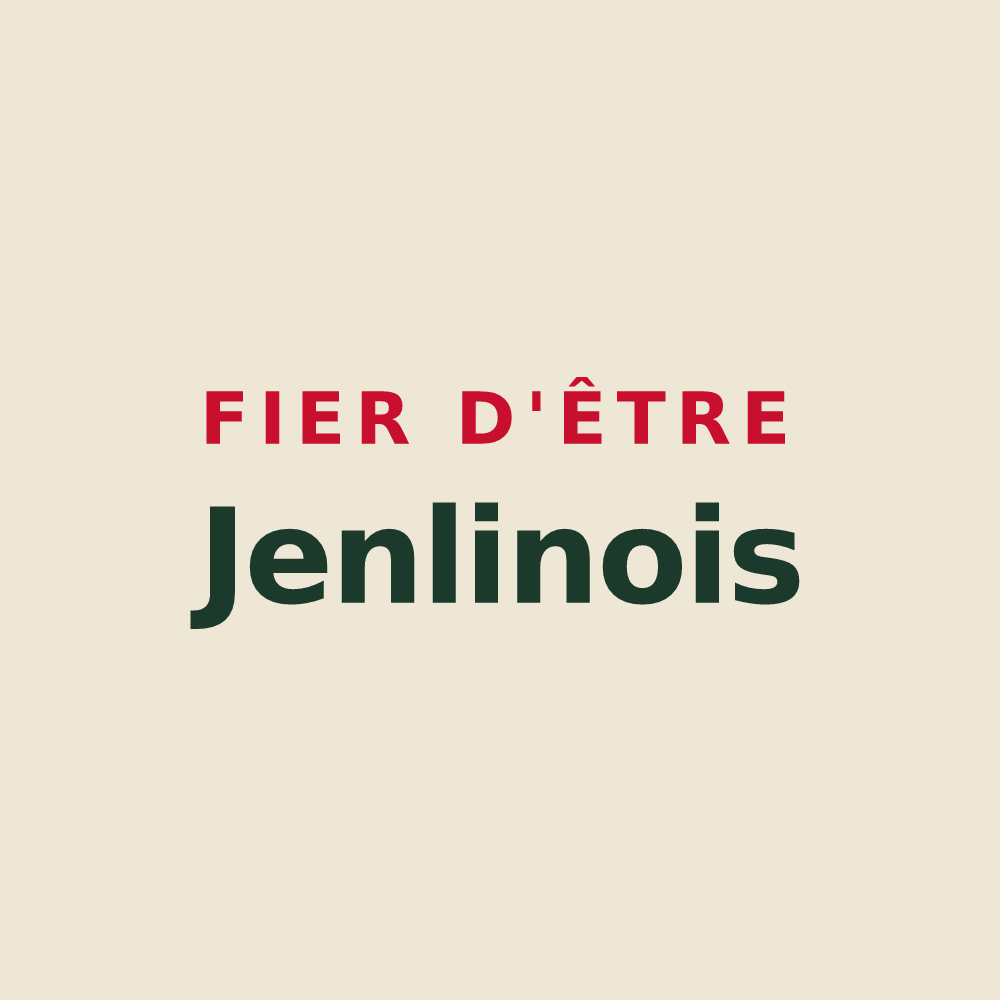 Tote bag « Fier d'être Jenlinois » — design pour Jenlain