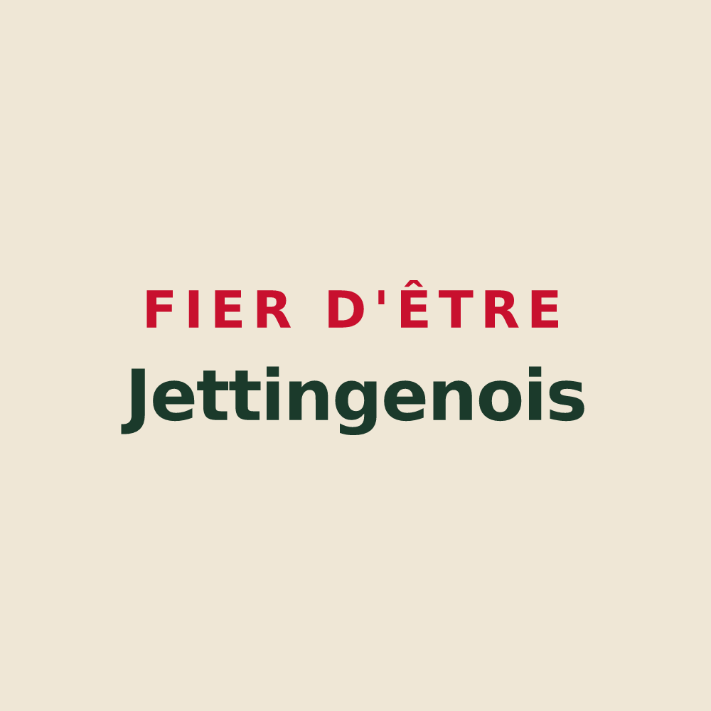 Tote bag « Fier d'être Jettingenois » — design pour Jettingen
