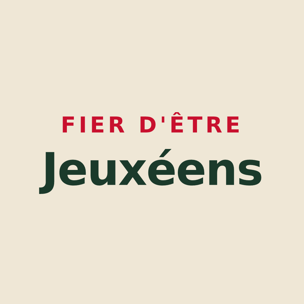 Tote bag « Fier d'être Jeuxéens » — design pour Jeuxey