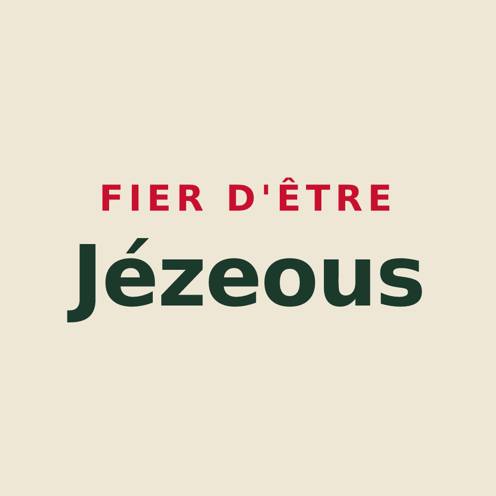 Tote bag « Fier d'être Jézeous » — design pour Jézeau