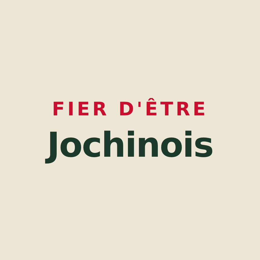 Tote bag « Fier d'être Jochinois » — design pour Joch
