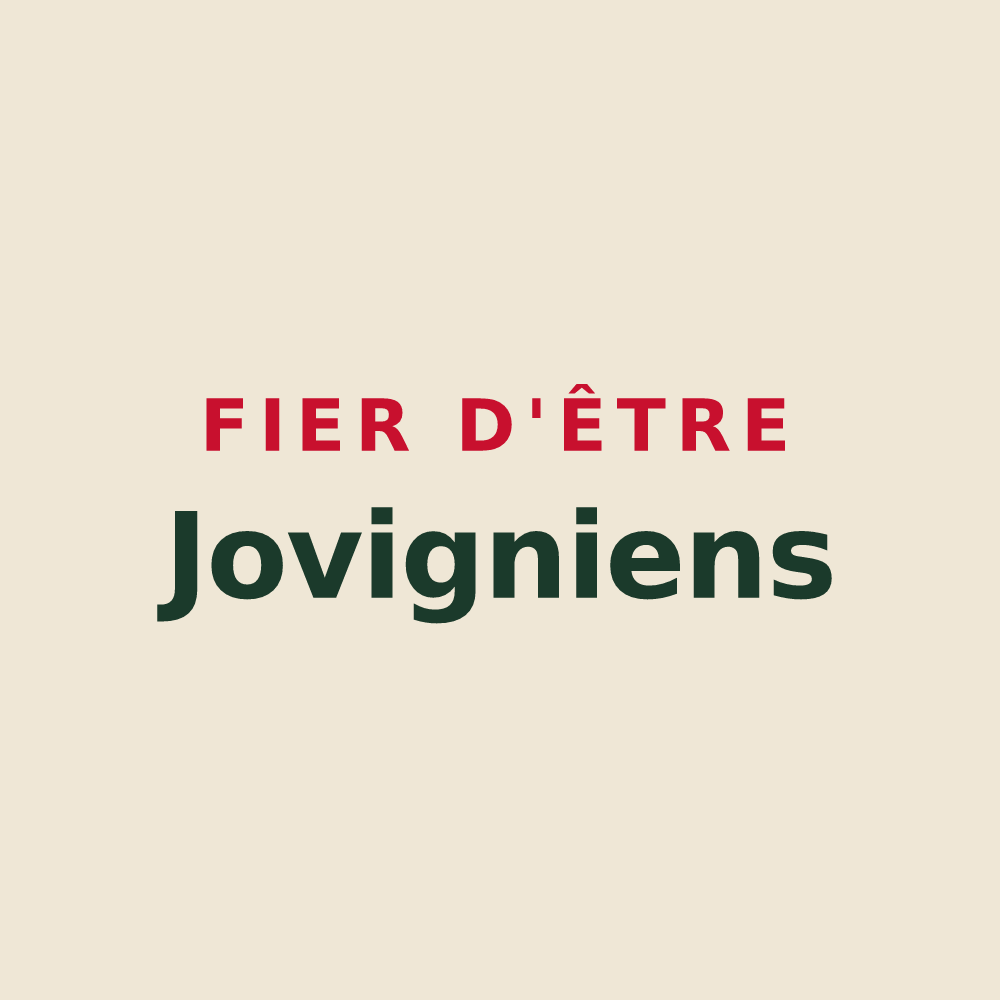 Tote bag « Fier d'être Jovigniens » — design pour Joigny-sur-Meuse