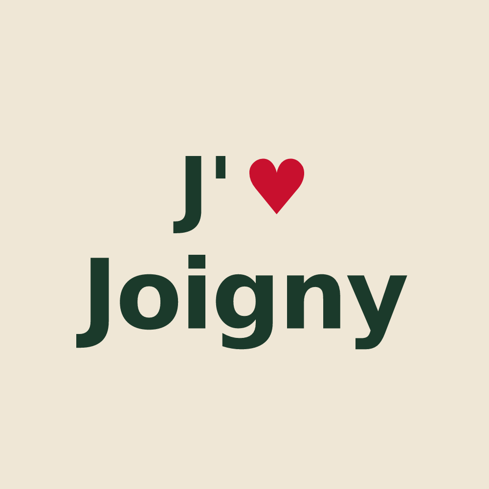 Tote bag personnalisé Joigny — design J'aime Joigny